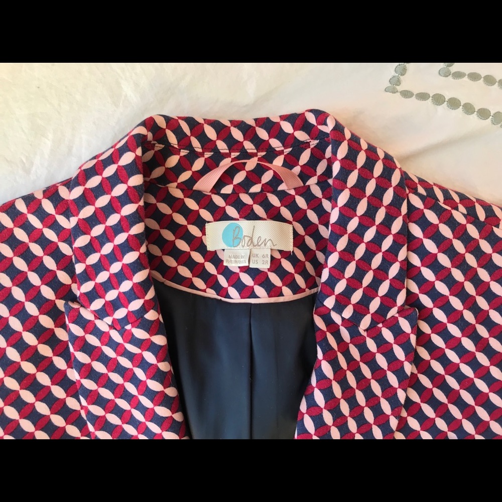 patterned Boden jacket